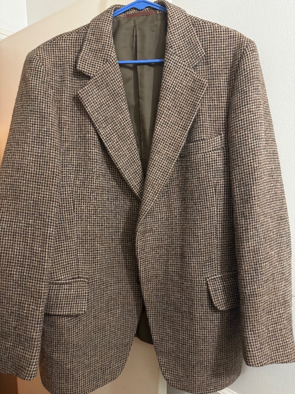 Harris Tweed coat, Selfridges